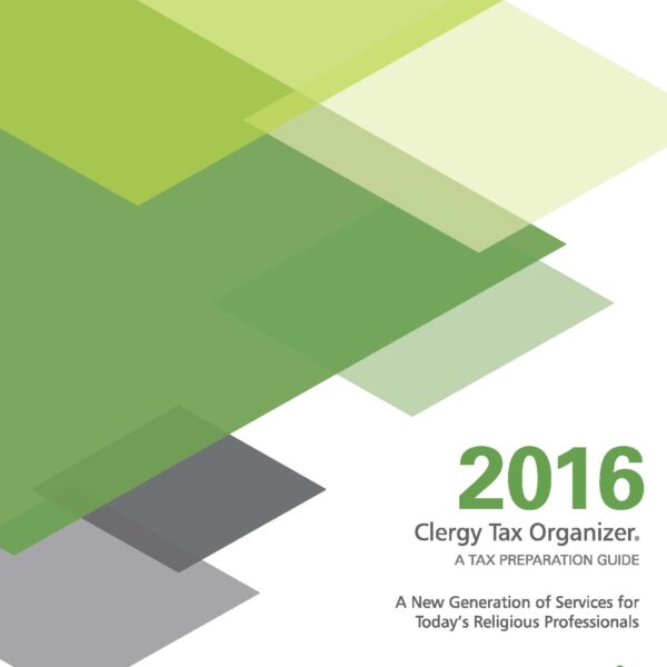 2016 Clergy Tax Organizer - (PDF Download)