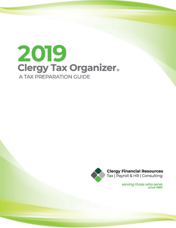 2019 Clergy Tax Organizer Booklet