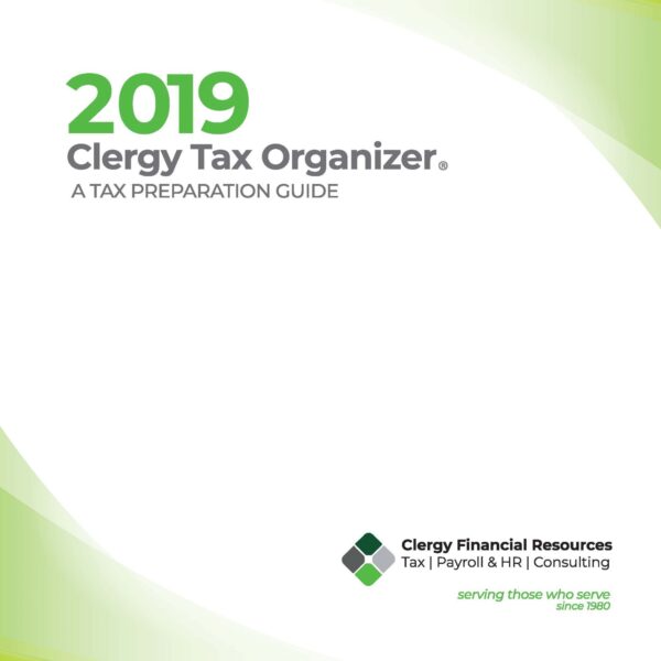 2019 Clergy Tax Organizer Booklet