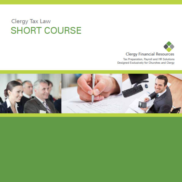 2020-2021 Clergy Tax Law Short-Course - PDF Download