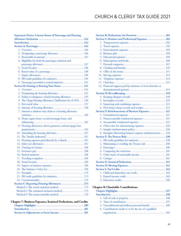 2021 Church & Clergy Tax Guide - Image 5
