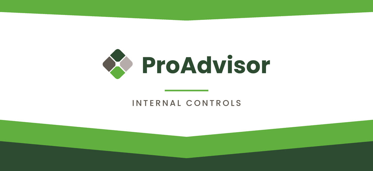Pro Advisor | Internal Controls – 30 Minutes